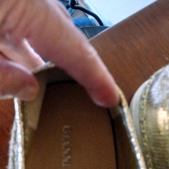 Gianni Bini Iridescent Sparkle Glitter Slip Ons Size 8.5 m - Picture 6 of 8